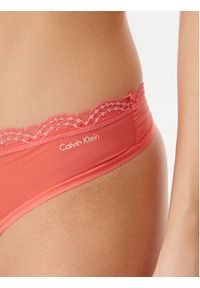 Calvin Klein Underwear Stringi LV00QD5270 Różowy. Kolor: różowy. Materiał: syntetyk #3