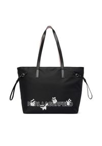 Karl Lagerfeld - KARL LAGERFELD Torebka B3W30351 Czarny. Kolor: czarny. Materiał: skórzane #1