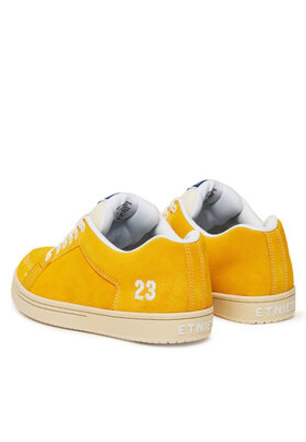 Etnies Sneakersy Sal 23 4102000155 Żółty. Kolor: żółty. Materiał: zamsz, skóra