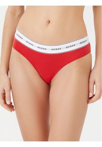 Guess Figi klasyczne O97E02 KBBU1 Czerwony. Kolor: czerwony. Materiał: bawełna #1