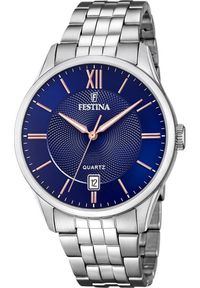 Zegarek Festina Zegarek męski Festina F20425-5 srebrny. Kolor: srebrny #1