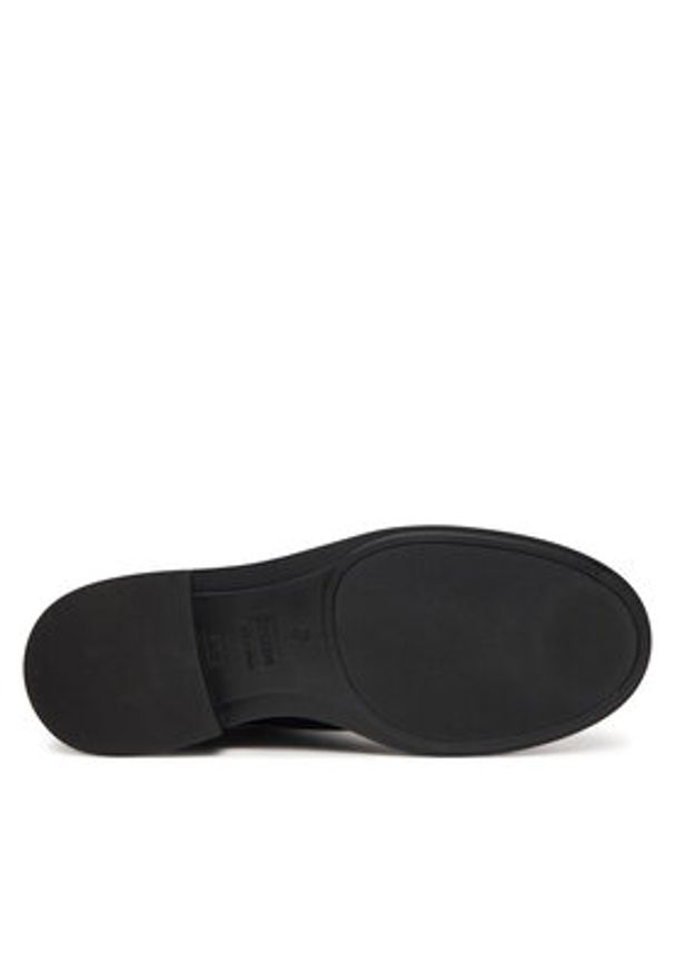 Pollini Oficerki SA26083G0NTD0000 Czarny. Kolor: czarny. Materiał: skóra