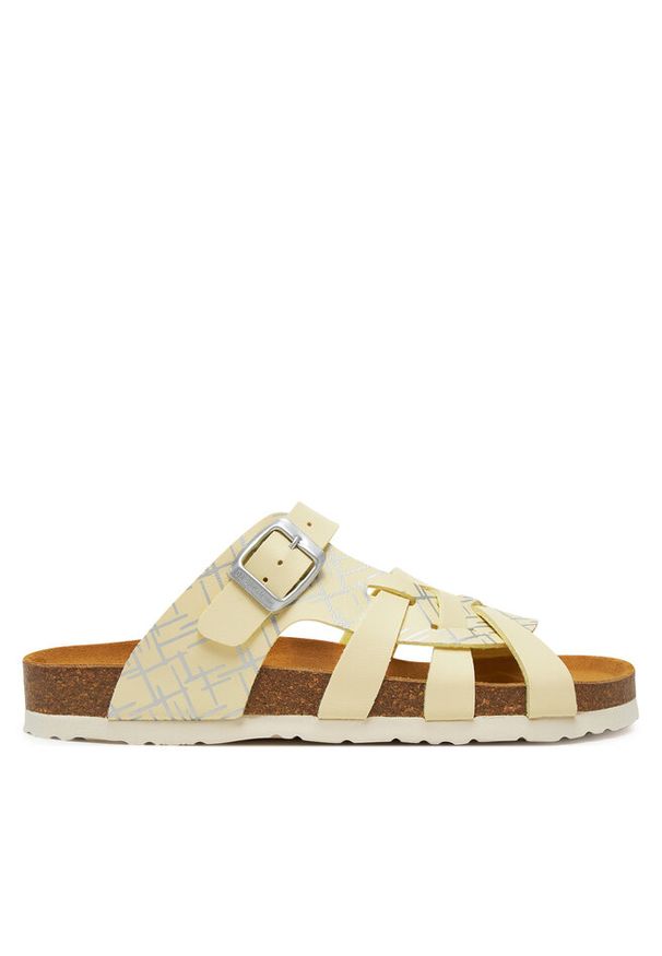 Klapki Dr. Brinkmann. Kolor: żółty