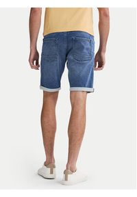 Petrol Industries Szorty jeansowe M-ROS-SHO001 Niebieski Slim Fit. Kolor: niebieski. Materiał: bawełna