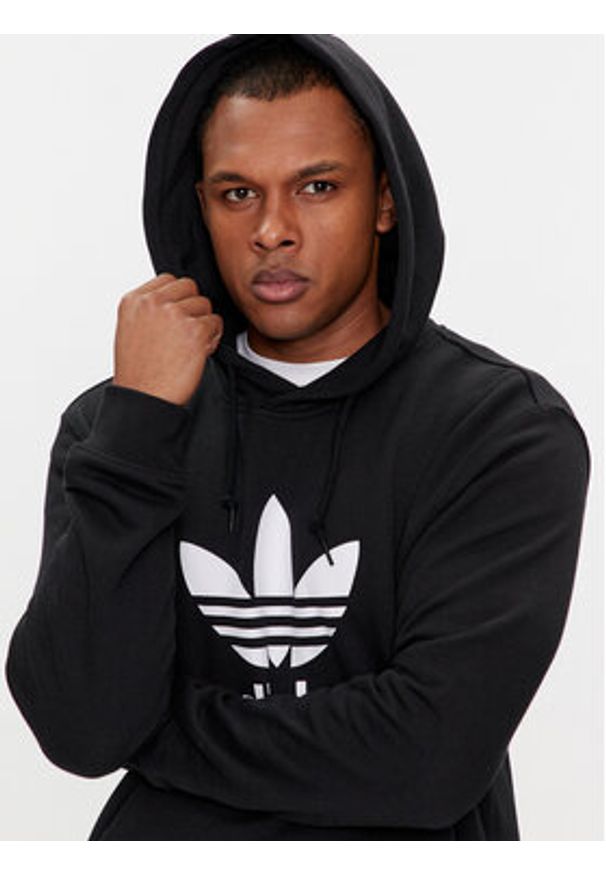 Adidas - adidas Bluza adicolor Classics Trefoil IM4489 Czarny Regular Fit. Kolor: czarny. Materiał: bawełna