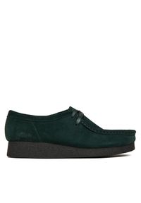 Półbuty Clarks. Kolor: zielony