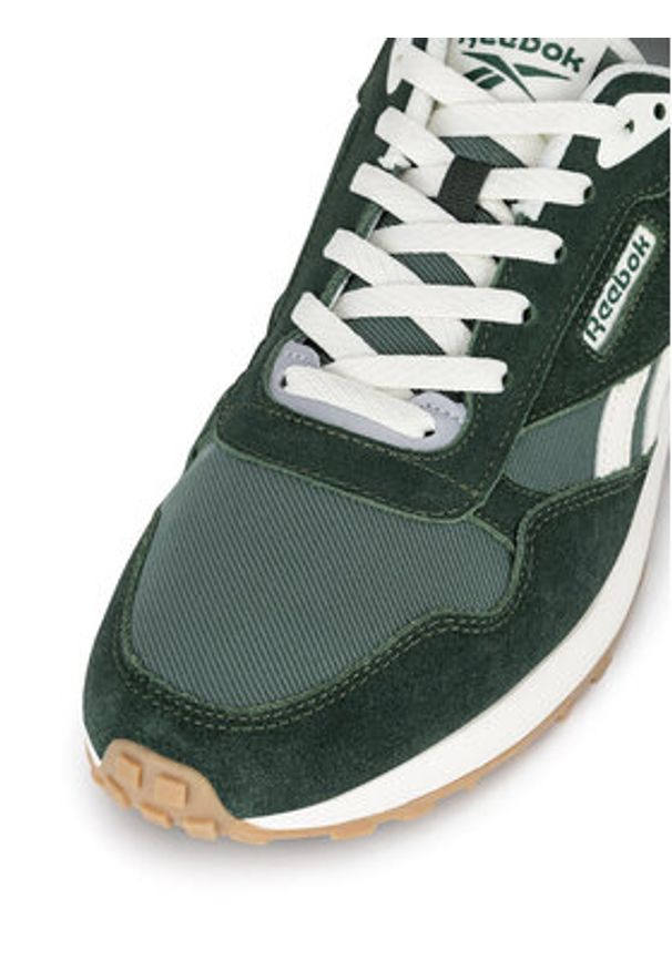 Reebok Sneakersy DRIVE AR30296MGCT Zielony. Kolor: zielony. Materiał: zamsz, skóra