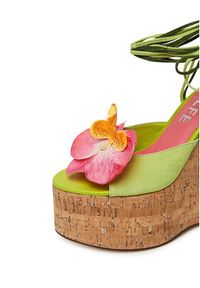 Naked Wolfe Sandały Sunflower Zielony. Kolor: zielony. Materiał: skóra, zamsz #6