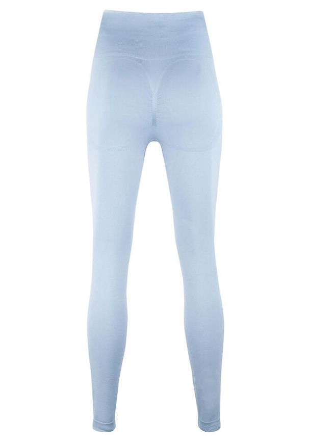 BESHAPED - Legginsy fitness damskie Beshaped Shape Up modelujące. Kolor: niebieski. Materiał: nylon. Sport: fitness