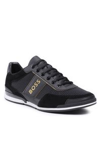 BOSS - Boss Sneakersy Saturn 50485629 10247473 01 Czarny. Kolor: czarny. Materiał: materiał #6