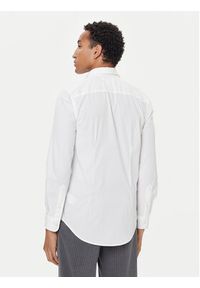 TOMMY HILFIGER - Tommy Hilfiger Koszula MW0MW40460 Biały Slim Fit. Kolor: biały. Materiał: bawełna #4