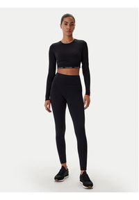 Calvin Klein Swimwear Bluzka LV00Q61128 Czarny Slim Fit. Kolor: czarny. Materiał: syntetyk #3