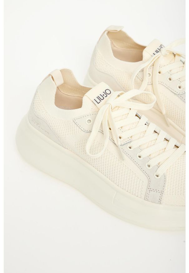 Liu Jo - Sneakersy męskie skórzane LIU JO. Materiał: skóra