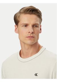 Calvin Klein T-Shirt LV04LF223G Biały Regular Fit. Kolor: biały. Materiał: bawełna #3