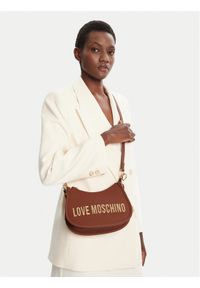 Love Moschino - LOVE MOSCHINO Torebka JC4027PP1NKD0312 Brązowy. Kolor: brązowy. Materiał: skórzane #1