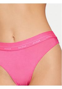 Guess Figi brazylijskie O5RE25 KCF20 Różowy. Kolor: różowy. Materiał: syntetyk #4