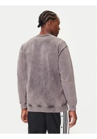 Adidas - adidas Bluza Premium Essentials Retro JD0246 Szary Loose Fit. Kolor: szary. Materiał: bawełna. Styl: retro #4