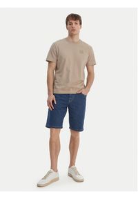 JOOP! Jeans T-Shirt JJJ-Lei 30101979 Beżowy Regular Fit. Kolor: beżowy. Materiał: bawełna #3