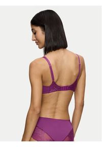 Triumph Biustonosz z fiszbiną Wild Peony Florale 10209608 Fioletowy. Kolor: fioletowy. Materiał: syntetyk #4