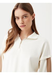 BOSS Bluza Dual 50535825 Écru Relaxed Fit. Materiał: syntetyk #5