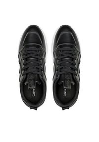 Calvin Klein Sneakersy Low Top Lace Up Lth Hf HM0HM00995 Czarny. Kolor: czarny. Materiał: skóra #4