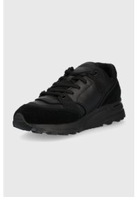 Polo Ralph Lauren sneakersy TRACKSTER 200 809846186002.001 kolor czarny. Nosek buta: okrągły. Zapięcie: sznurówki. Kolor: czarny. Materiał: guma #2