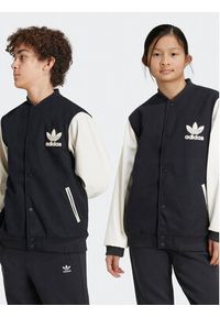 Adidas - adidas Kurtka bomber adicolor IY7505 Czarny Regular Fit. Kolor: czarny. Materiał: syntetyk #2