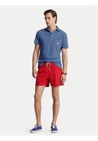 Polo Ralph Lauren Szorty kąpielowe 710907255005 Czerwony Classic Fit. Kolor: czerwony. Materiał: bawełna