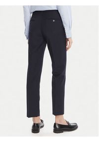 Weekend Max Mara Spodnie materiałowe Canon 2525136171 Granatowy Slim Fit. Kolor: niebieski. Materiał: wełna #4