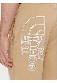 The North Face Szorty sportowe Graphic NF0A3S4F Beżowy Regular Fit. Kolor: beżowy. Materiał: bawełna. Styl: sportowy #6
