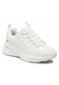 skechers - BUTY damskie SKECHERS BOBS BAMINA 117355-OFWT białe niskie na co dzień 36. Okazja: na co dzień. Kolor: biały. Model: Skechers Sport. Sport: turystyka piesza