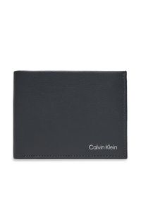Calvin Klein Duży Portfel Męski Warmth Bifold 5Cc W/ Coin L K50K507896 Szary. Kolor: szary. Materiał: skóra #1