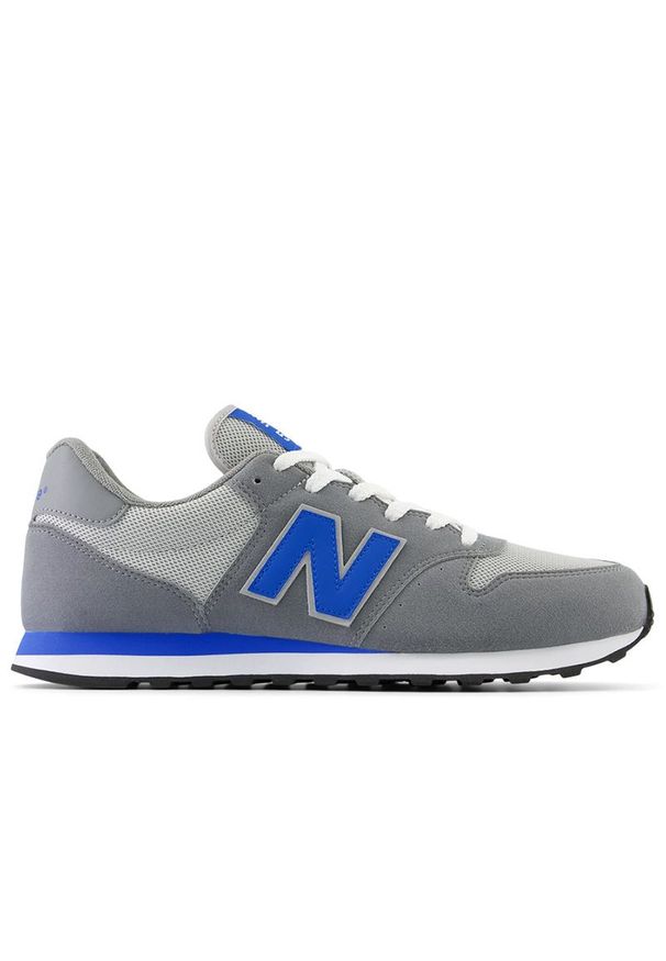 Buty New Balance GM500VC2 - szare. Kolor: szary. Materiał: syntetyk, materiał. Szerokość cholewki: normalna