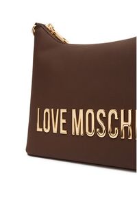 Love Moschino - LOVE MOSCHINO Torebka JC4025PP1NKD0301 Brązowy. Kolor: brązowy. Materiał: skórzane #4