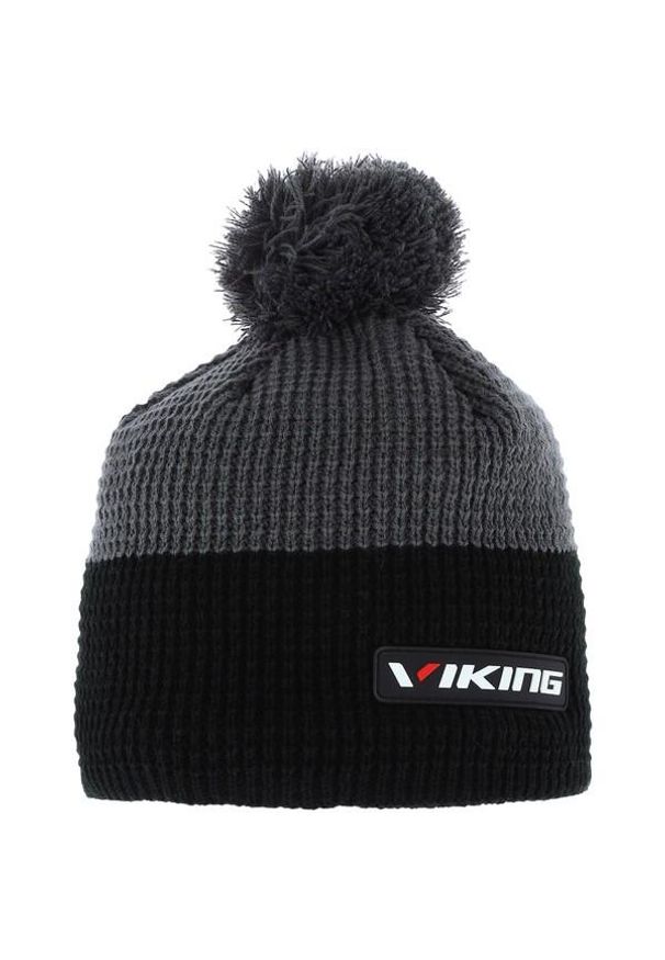 Czapka narciarska męska Viking Zak. Kolor: czarny, szary, wielokolorowy. Sezon: zima. Styl: sportowy