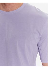 Sisley T-Shirt 3096S101J Fioletowy Regular Fit. Kolor: fioletowy. Materiał: bawełna