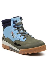 Fila Trapery Grunge II O Mid FFM0163.63032 Błękitny. Kolor: niebieski. Materiał: materiał