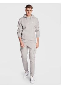 Adidas - adidas Bluza Trefoil Essentials Hoodie IA4896 Szary Regular Fit. Kolor: szary