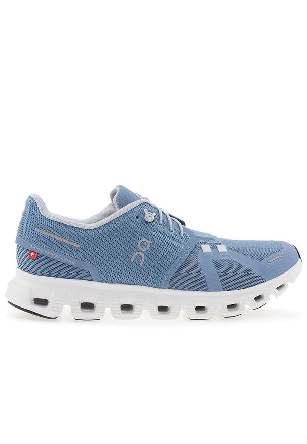 Buty damskie On Running Cloud 6 3WF10061508 - niebieskie. Kolor: niebieski. Materiał: materiał, syntetyk. Szerokość cholewki: normalna. Sport: bieganie