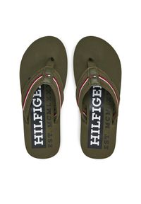 TOMMY HILFIGER - Japonki Tommy Hilfiger. Kolor: brązowy #1