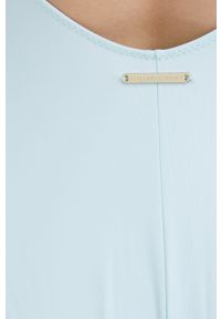 Stella McCartney Lingerie jednoczęściowy strój kąpielowy kolor turkusowy miękka miseczka. Kolor: turkusowy. Materiał: materiał #2