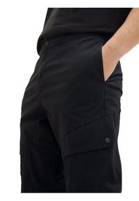 Tom Tailor Denim Spodnie materiałowe 1034991 Czarny. Kolor: czarny. Materiał: materiał, denim #4