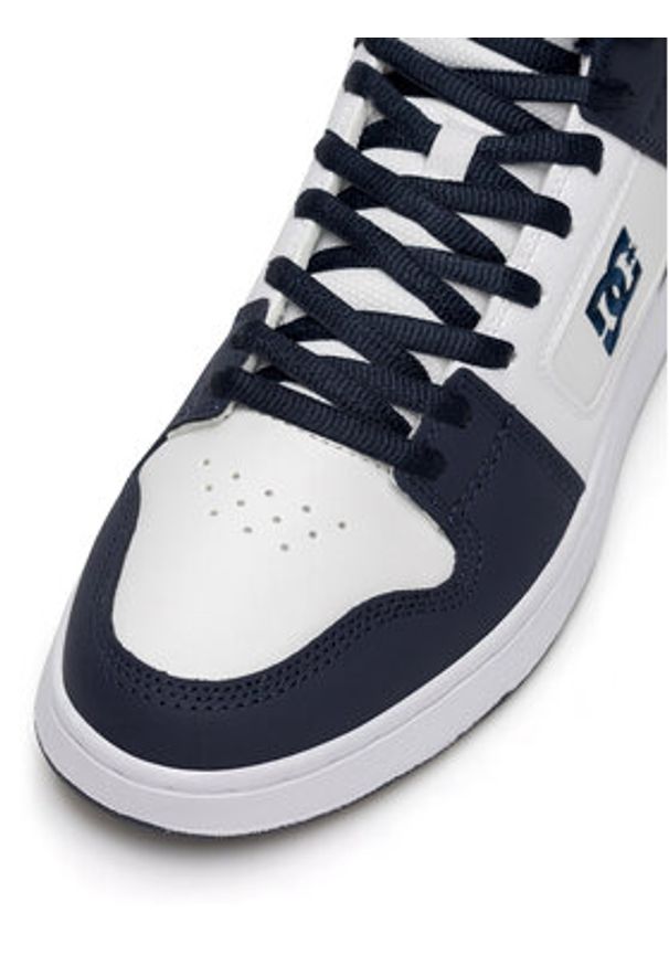 DC Shoes Sneakersy MANTECA 4 HI ADYS100743-WNY Biały. Kolor: biały. Materiał: skóra