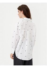 JDY Koszula Nelly 15330490 Biały Loose Fit. Kolor: biały. Materiał: bawełna #5