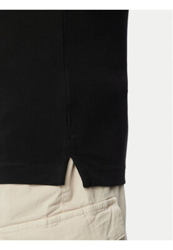 Guess Polo M6GP60 K3076 Czarny Regular Fit. Typ kołnierza: polo. Kolor: czarny. Materiał: bawełna