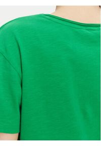 TOMMY HILFIGER - Tommy Hilfiger T-Shirt WW0WW43901 Zielony Relaxed Fit. Kolor: zielony. Materiał: bawełna