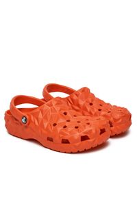 Crocs Klapki Classic Geometric Clog 209563 Czerwony. Kolor: czerwony