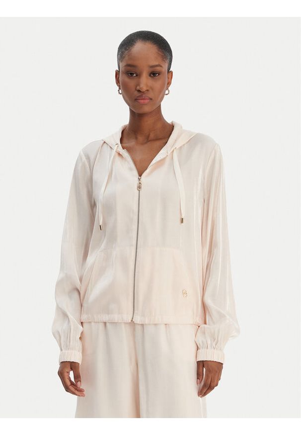 Liu Jo Sport Bluza TA6004 T322A Beżowy Regular Fit. Kolor: beżowy. Materiał: wiskoza. Styl: sportowy