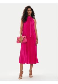 Liu Jo Sukienka koktajlowa CA4427 T3828 Różowy Regular Fit. Kolor: różowy. Materiał: syntetyk. Styl: wizytowy #3