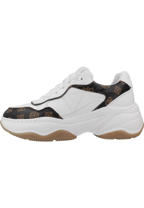Guess - Buty GUESS FLTHPY FAL12 Biały. Kolor: biały. Materiał: syntetyk, tkanina. Styl: sportowy